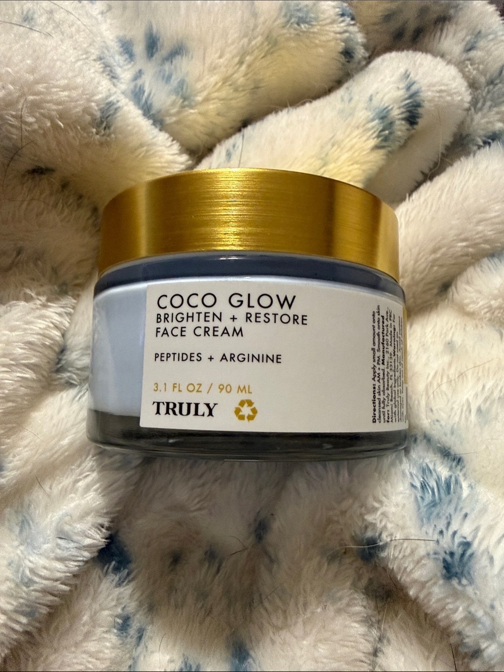TRULY Coco Glow Brighten + Restore Face Cream